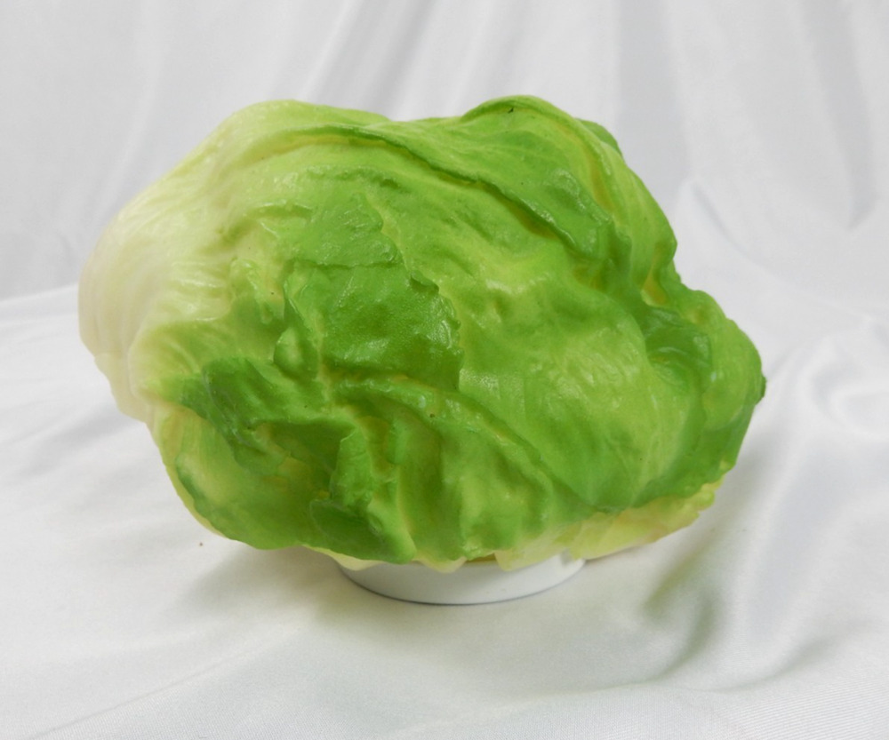Vintage 1983 Lett-Us-Hide Lettuce Safe Container Iwasaki Made USA 6in